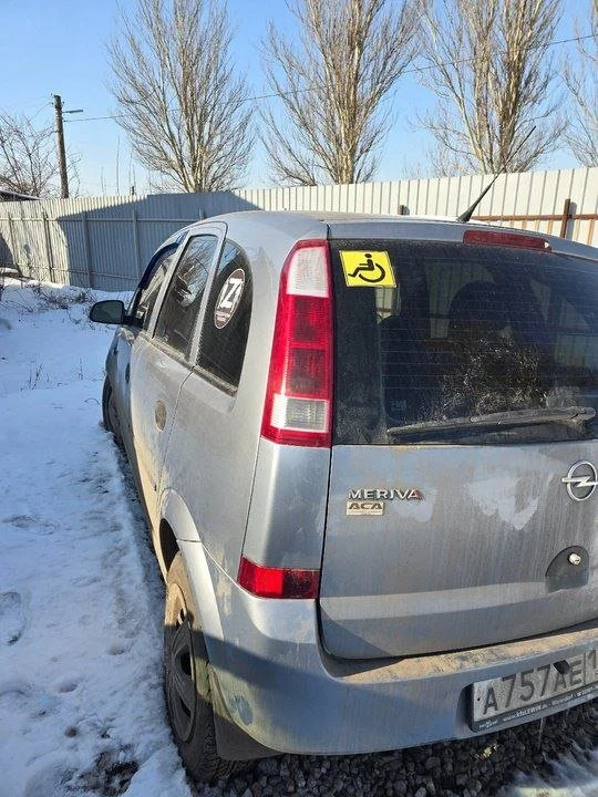 Продажа Opel Meriva 1.6 (100Hp) (Z16XE) FWD MT по запчастям