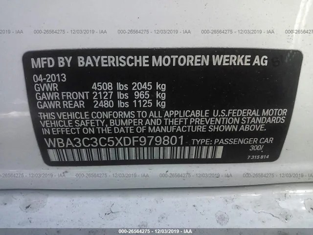 Продажа BMW 3er 2.0 (245Hp) (N20B20) 4WD AT по запчастям