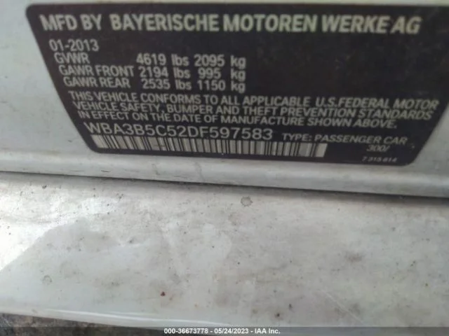 Продажа BMW 3er 2.0 (245Hp) (N20B20) 4WD AT по запчастям