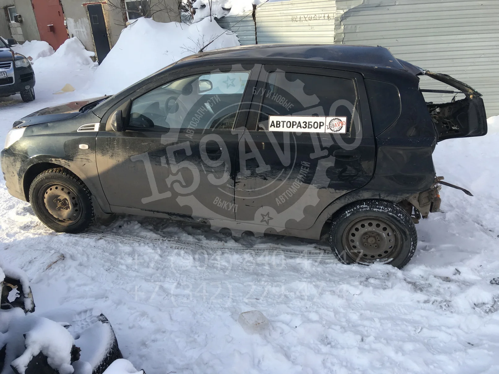 Продажа Chevrolet Aveo 1.2 (84Hp) (B12D1) FWD MT по запчастям