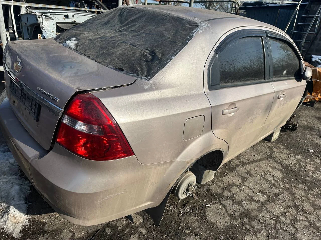 Продажа Chevrolet Aveo 1.6 (106Hp) (F16D3) FWD MT по запчастям