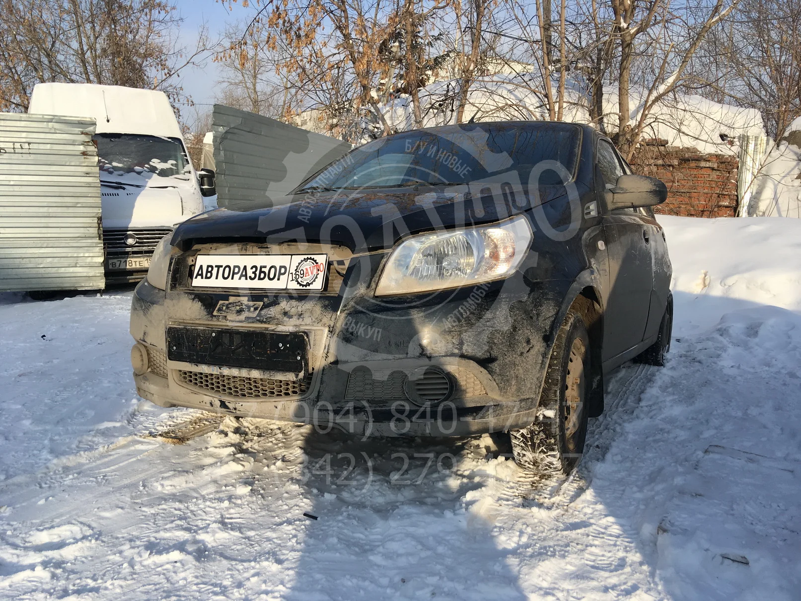 Продажа Chevrolet Aveo 1.2 (84Hp) (B12D1) FWD MT по запчастям