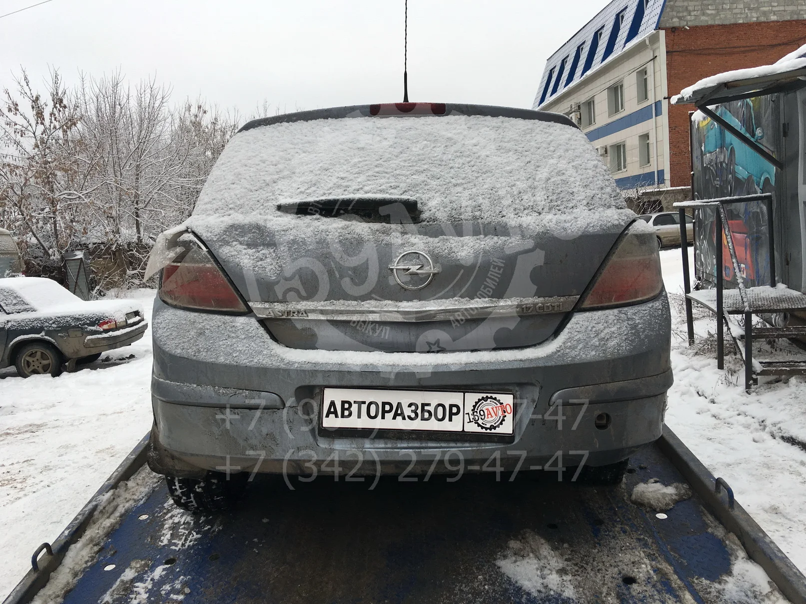 Продажа Opel Astra 1.7D (110Hp) (Z17DTJ) FWD MT по запчастям