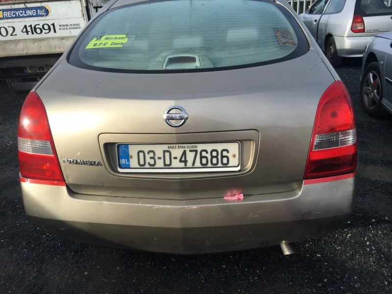 Продажа Nissan Primera 1.6 (109Hp) (QG16DE) FWD MT по запчастям