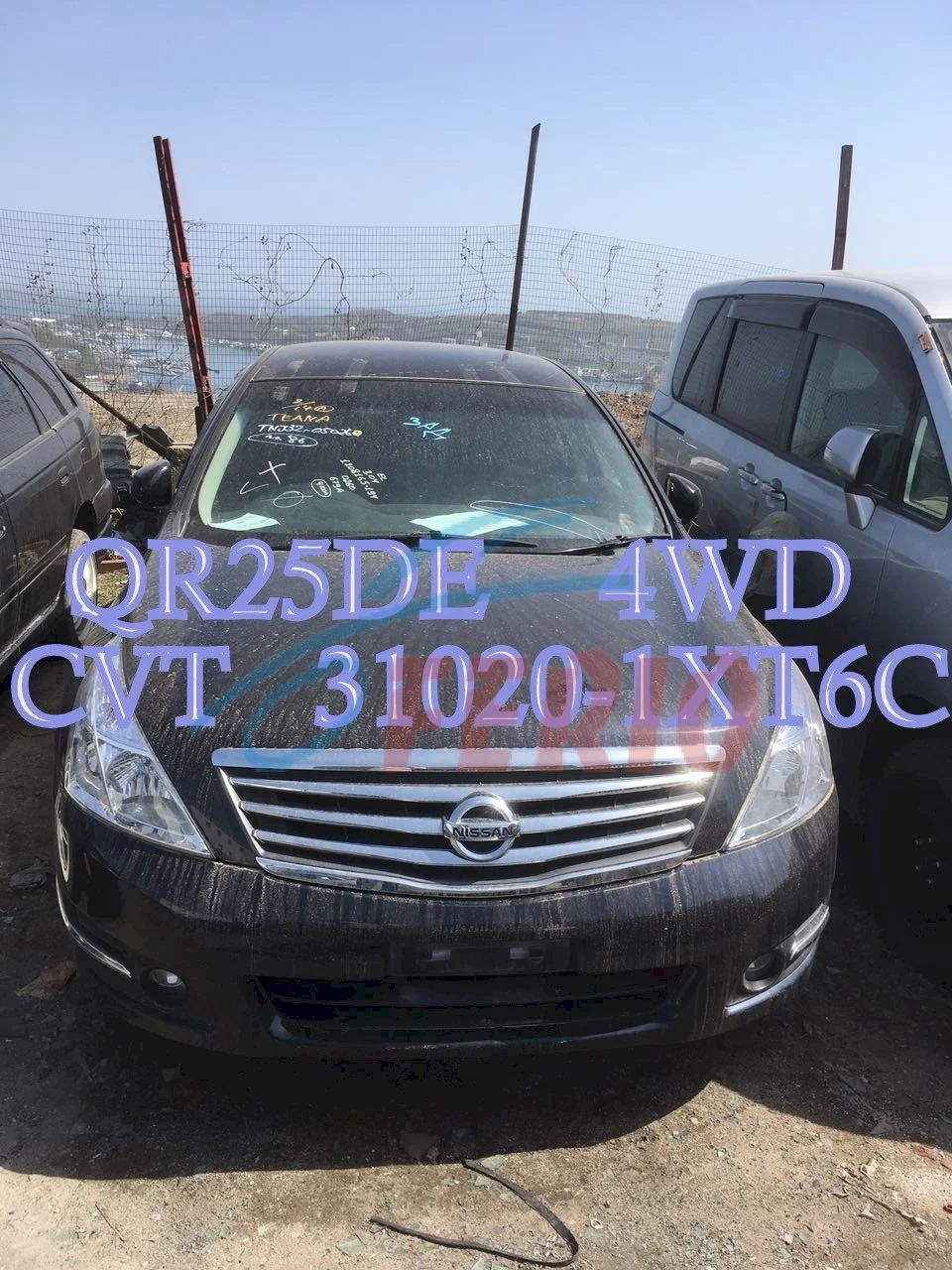 Продажа Nissan Teana 2.5 (167Hp) (QR25DE) 4WD CVT по запчастям