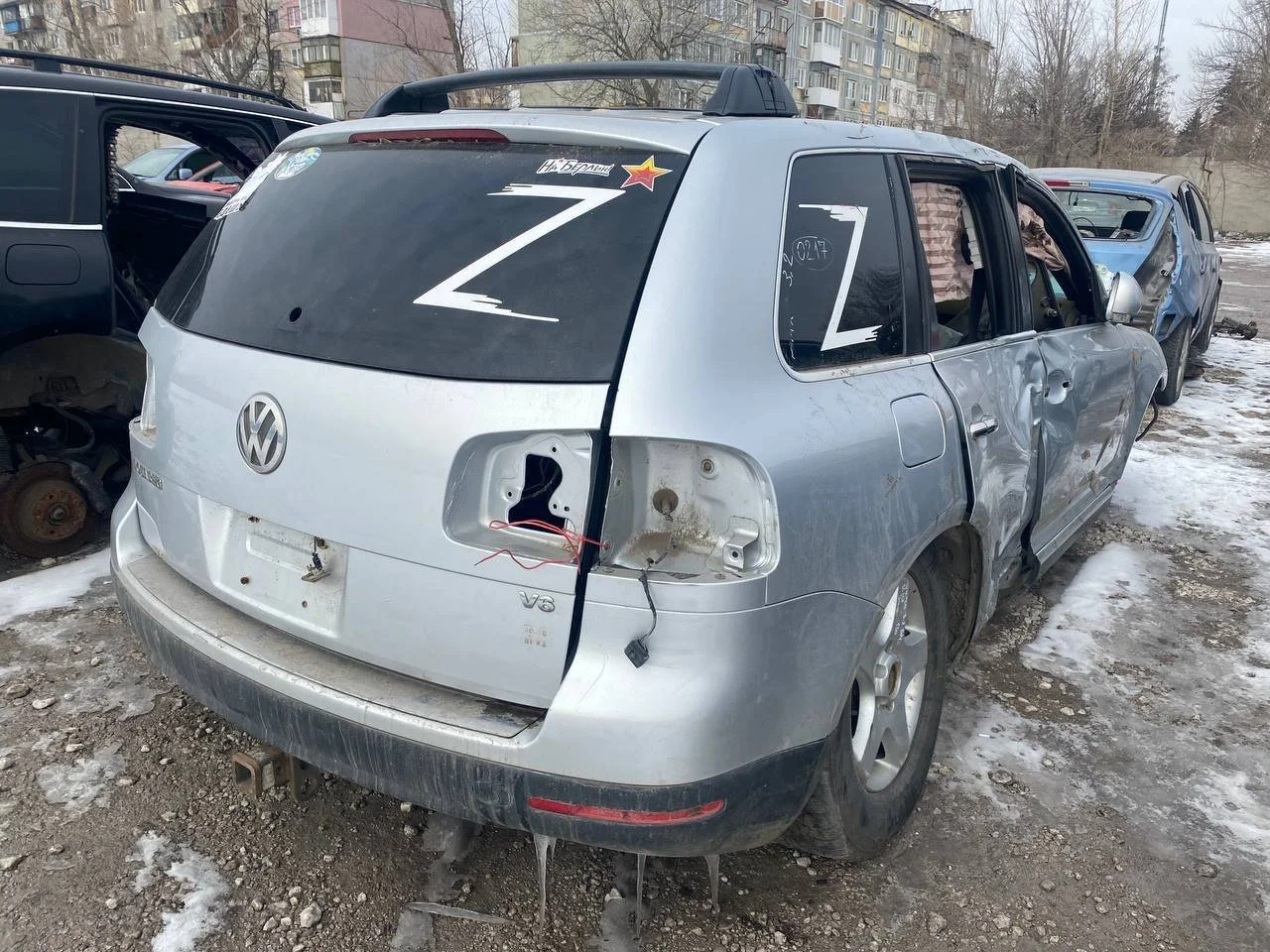 Продажа Volkswagen Touareg 3.2 (241Hp) (BMX) 4WD AT по запчастям