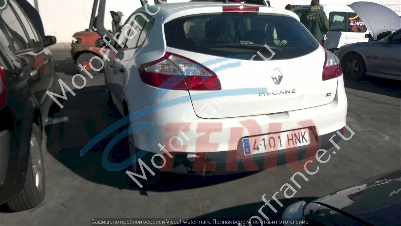 Продажа Renault Megane 1.5D (90Hp) (K9K 834) FWD MT по запчастям