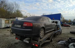 Audi A8 3.1 (260Hp) (BPK) FWD AT в разборе у Авторазборка «Агрегат»