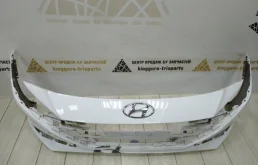 Бампер передний для Hyundai Elantra 2024 года на фотографиях