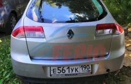 Бампер задний(без парктр) для Renault Laguna Лифтбек X91 2007-2011